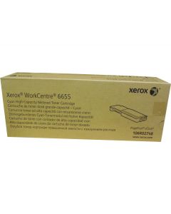 XEROX 106R02748 (106R2748) High Yield Cyan Metered Print Cartridge
