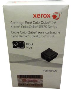 XEROX 108R00929 (108R929) Black Ink 2 Pack 4.3k
