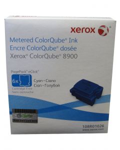 XEROX 108R01026 (108R1026) Metered Cyan Ink 17k