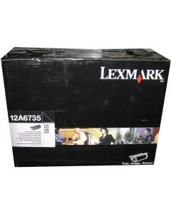LEXMARK 12A6735 Black High Yield Toner 20k