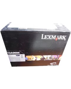 LEXMARK 12A9686 Black Extra High Yield Toner 32k