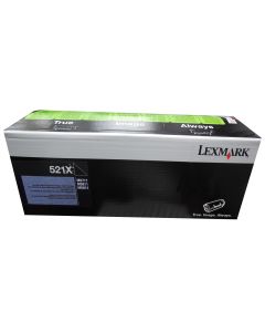 LEXMARK 52D1X00 (521X) Black Extra High Yield Return Program Toner