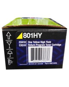 LEXMARK 80C1HY0 Yellow High Yield Toner 3k