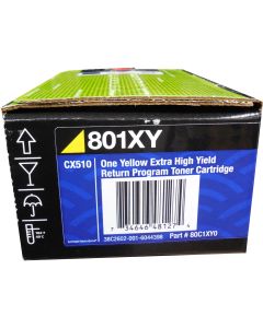 LEXMARK 80C1XY0 Yellow Extra High Yield Toner 4k