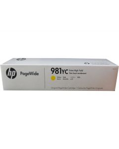 HP L0R19YC (981YC) Yellow PageWide Extra High Yield Contract Ink Cartridge