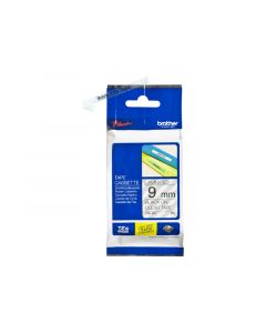 BROTHER TZe-121 Black on Clear Label Tape 3/8 in. x 26.2 ft.