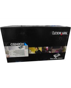LEXMARK C5242CH Cyan High Yield Toner 5k