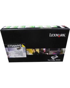 LEXMARK C734A4YG Yellow Toner 6k