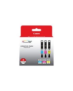 CANON CLI251CMY (6514B009) Tri-Color Ink Cartridges