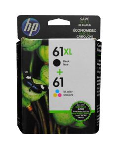 HP CZ138FN (61XL/61) 2-Pack Black and Color Combo