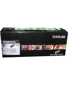 LEXMARK E352H41G Black Toner Cartridge