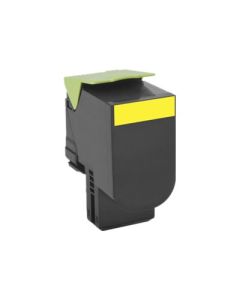 LEXMARK 80C0X40 (800X4) Extra High Yield Yellow Toner Cartridge