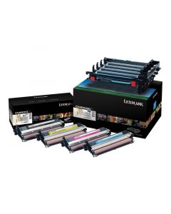 LEXMARK C540X74G Black + Color Imaging Kit 4pcs 30k