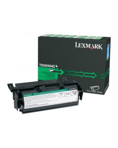 LEXMARK T650H84G Black High Yield Toner (for labels) 21K