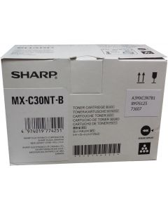 SHARP MX-C30NT-B Black Toner Cartridge