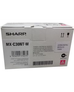 SHARP MX-C30NT-M Magenta Toner Cartridge