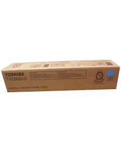 TOSHIBA T-FC505U-C Cyan Toner Cartridge