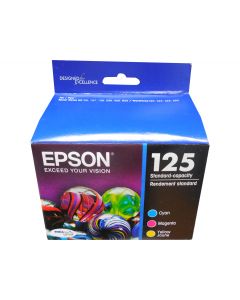 EPSON T125520 (125) Multi-pack Color Ink 3-Colors CMY