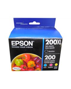 EPSON T200XL-BCS Multi-Pack Black XL Standard Colors