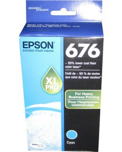 EPSON T676XL220 Cyan High Yield Ink