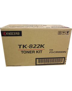 KYOCERA TK-822K Black Toner 15k