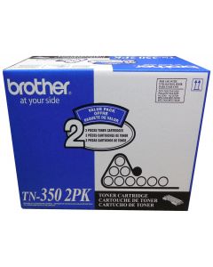 BROTHER TN-350 Black Toner Dual Pack