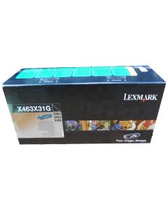 LEXMARK X463X31G Black Extra High Yield Toner 15k