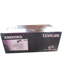 LEXMARK X560H2KG Black High Yield Toner 10k
