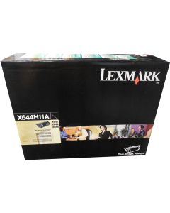 LEXMARK X644H11A Black High Yield Toner 21k