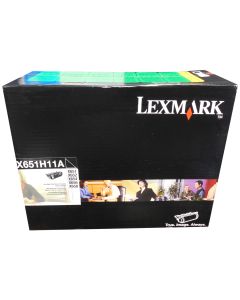 LEXMARK X651H11A Black High Yield Toner 25k