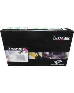 LEXMARK X746A1MG Magenta Toner 7k