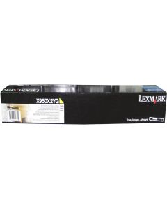 LEXMARK X950X2YG Yellow Extra High Yield Toner 22k